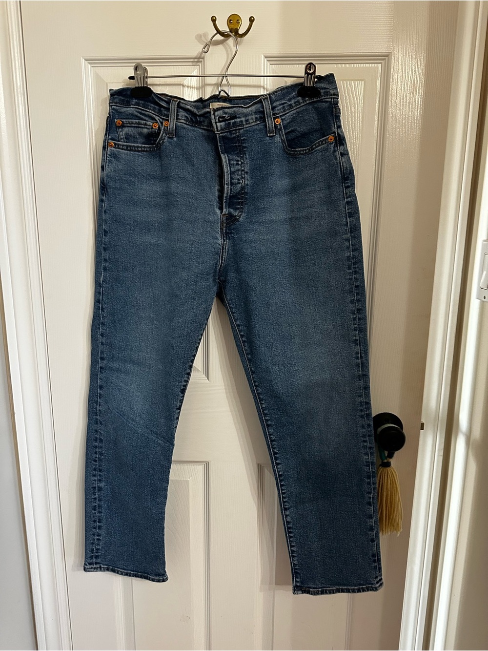 Levi's Women's Wedgie Straight | Medium Wash | Straight Jeans (w32, l28)